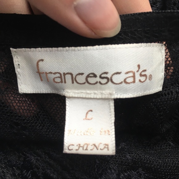 Francesca’s Lace Bralette - Black - Picture 5 of 7